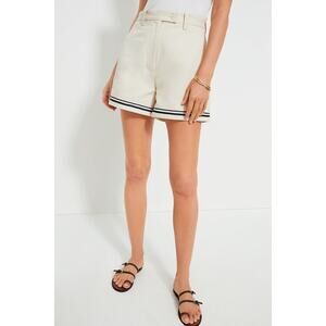 POMANDER PLACE Stone Twill Kacey Shorts Size 8 NWT Retail $98 Tuckernuck